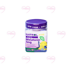 Natrol Kids Melatonina 1mg, Crianças de 4 anos ou mais, 60 Gomas