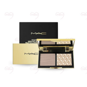 MAC Paleta de Iluminadores E Contornos Mac Sculpt & Glow Duo (0,12 Oz/3,5 G), Dourada